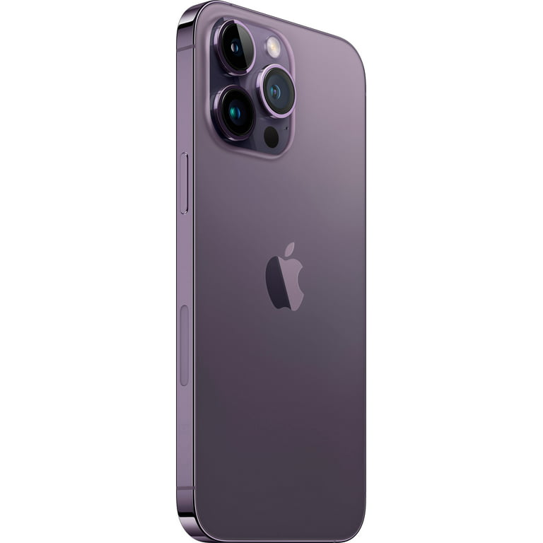 Restored Apple iPhone 14 Pro Max 128GB Deep Purple (Unlocked) MQ8R3LL/A  Used Excellent Condition