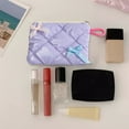 thumbnail image 6 of HongHeng Bow Makeup Bag for Purse Small Cosmetic Pouch, Stylish Zipper Make up Pouch Travel Toiletry Bags, 6 of 6