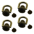 thumbnail image 5 of jifeng D Rings Stud Keychain Lanyard Handbags 4x Bronze 4x Bronze, 5 of 5