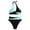 a-107Mint Green57, variant on Womens Striped Color Block Halter Wrap Bikini Top High Waisted Brief Bottom Two Piece Swimwear Set For Beach Days Pool Parties Summer Vacations C欧洲游Swimwear