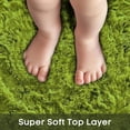 thumbnail image 3 of Shag Area Rugs for Living Room 6'(Round), Soft and Fluffy Shaggy Carpet for Pets, Machine Washable Floor Rugs for Living room, 3 of 10