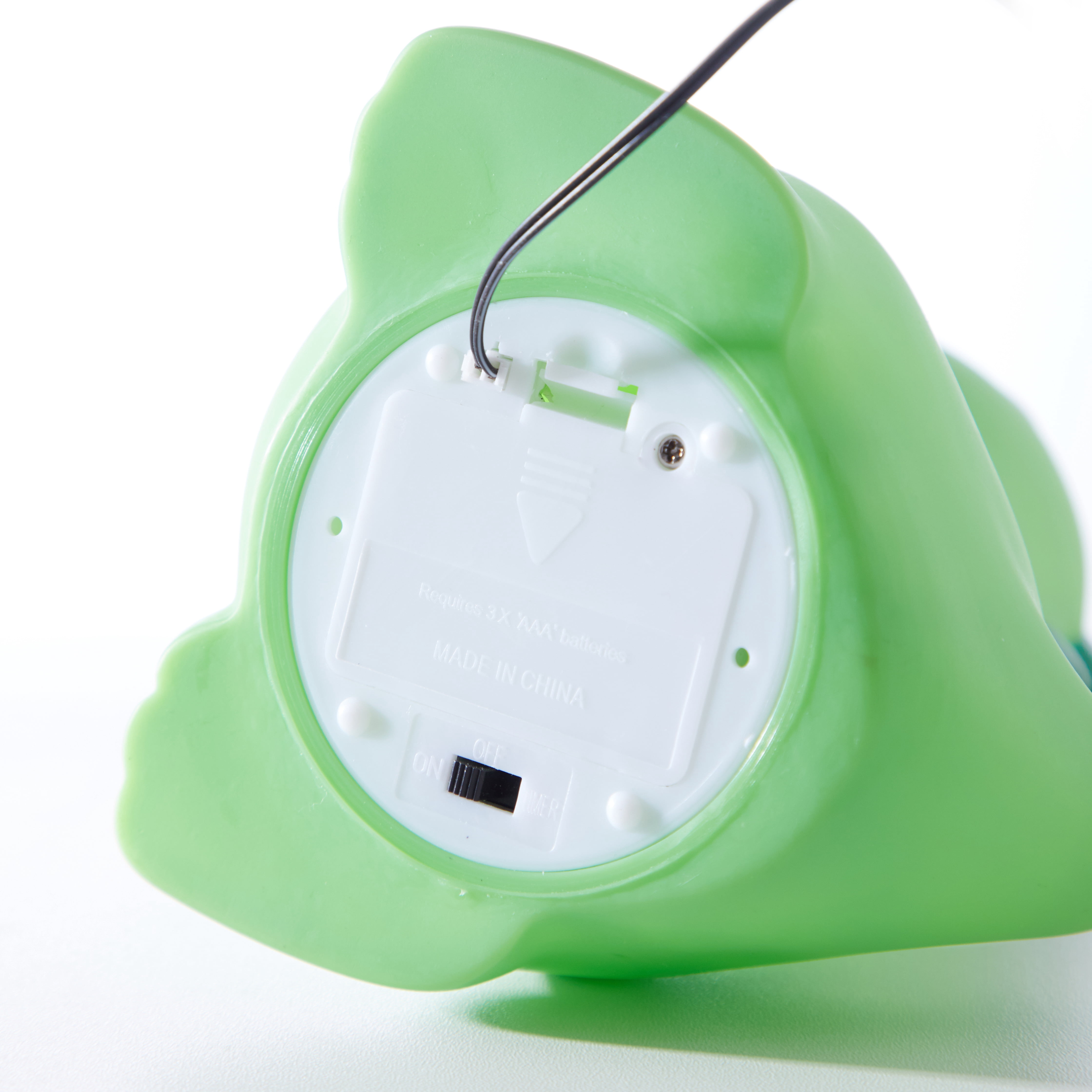 Your Zone Kids Dinosaur 3D LED Color Changing Mood Lamp, Green, 7.2"H