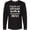 AB-Black, variant on Inktastic Only the Best Sisters Get Promoted to Aunt Long Sleeve T-Shirt