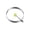 A002- Style B, variant on Stainless Steel Egg Circle Mold, 3 in Diameter, Lime Green Handle, Fried Egg Shaping, Breakfast Kitchen Gadgets, Round Metal Form, 1 Pc