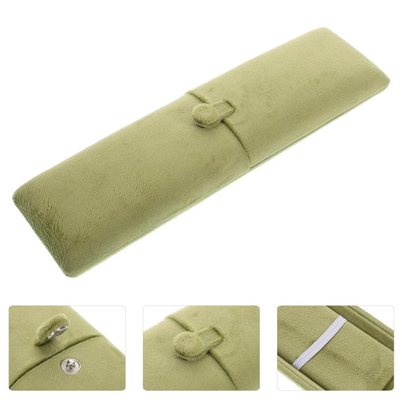 Worgeous Velvet Necklace Organizer Box Jewelry Packaging Storage Case Storage For Long Necklaces Bracelets Suitable For Travel And Home Decor