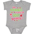 thumbnail image 3 of Inktastic Too Adorable to Wear Ugly Sweaters Boys or Girls Baby Bodysuit, 3 of 5