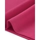 thumbnail image 5 of Vestido de oficina INSPIRE CHIC para mujer, con mangas cortas, ceñido elegante y cinturón, talla XL, color rosa intenso, 5 of 6