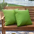 Belham Living Outdoor Solid PolyesterThrow Pillow, 16" x 16", Blue, Set