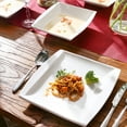 thumbnail image 4 of MALACASA, Series Blance, 12 pieces Dinnerware Set with 6-Piece Dinner Plates and 6-Piece Soup Plates, Service for 6, 4 of 8