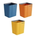 thumbnail image 2 of Cubo de basura Cateissary de oficina en casa 2 piezas cesto de basura sala de estar Type4 NO4, 2 of 6
