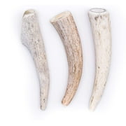 Perfect Pet Chews - Economy Deer Whole Antler Dog Chews - Grade B, Organic Dog Treats, Organic Dog Chews Naturally Shed Deer Antlers in The USA - 3-Count (B. Small - Dog Weight 10-20 Lbs)