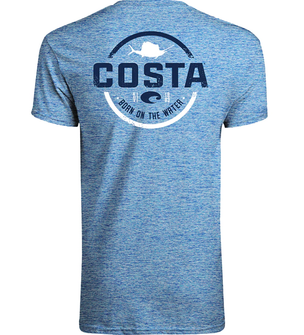 White S/S T-Shirt Size Medium New Authentic Costa Del Mar Oasis 