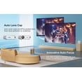 thumbnail image 2 of Proyector Jimveo E30 1500 ANSI 1080P 4K WiFi 6 Bluetooth, 2 of 7