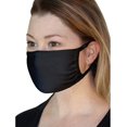 thumbnail image 2 of EcoNesxp Black 5-pack Unisex Reusable Cotton Face Masks, 2 of 3