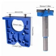 thumbnail image 3 of 35mm Hinges Jig Hinges Hole Locator Hole Opener for Woodworking Project Easy to Install Smooth and Sliding, 3 of 8