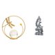 thumbnail image 1 of Estatua de bola de cristal,Estatuas de bolas de cristal para decoración del hogar,escritorio interior,Escultura de bola de cristal Figura de hierro Decoración,Estatua de Guan Yin,Estatua de, 1 of 8