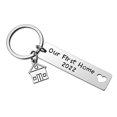 thumbnail image 2 of Our First Home Stainless Steel Keychain Best Blessing Gift for Housewarming, 2 of 2
