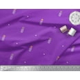 thumbnail image 2 of Soimoi Velvet Fabric Leaves & Floral Artistic Print Fabric by Yard 58 Inch Wide, 2 of 3