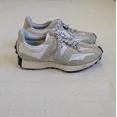 thumbnail image 1 of New Balance 327 Sneakers 12 White Gray Athletic Running Shoes Walking Retro 70s, 1 of 6