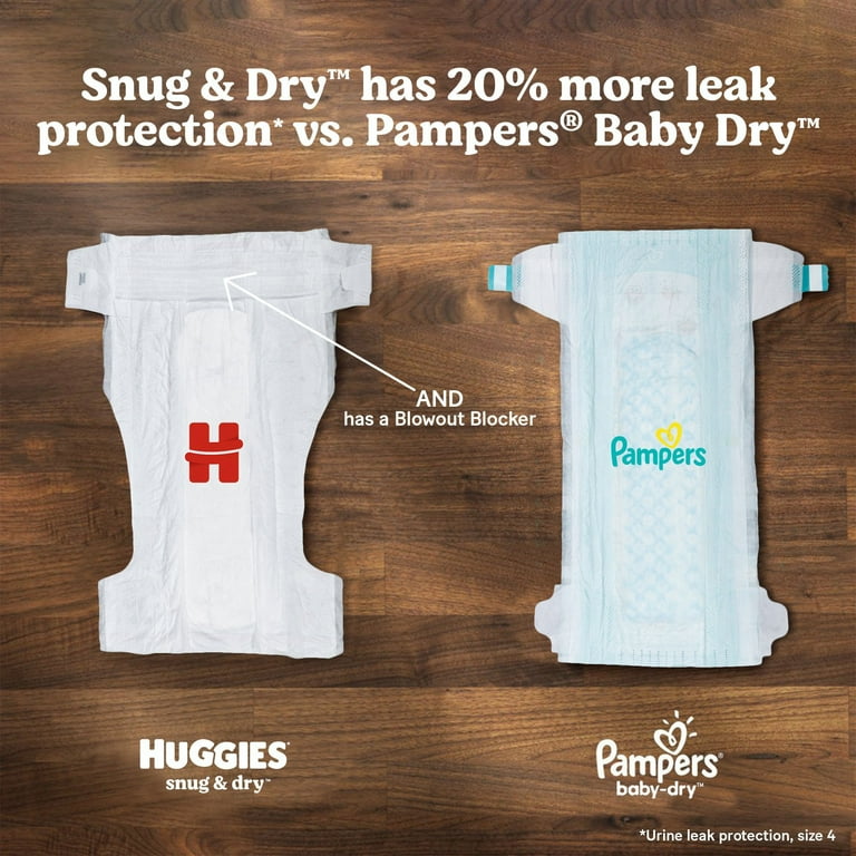 Huggies Snug Dry Infant Diapers, Size 6, 19 Pack