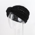 thumbnail image 4 of Ofertas Únicas 1 Pc Diadema de Moda Patrón de Arco de Espiga Negra, 4 of 5