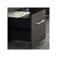 thumbnail image 6 of Office 500 72W U Shaped Desk with Hutch in Storm Gray - Engineered Wood, 6 of 8