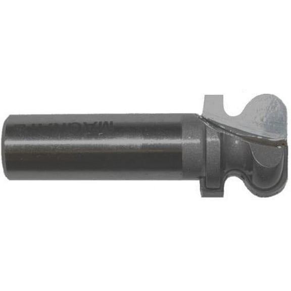 Magnate 7421 Door Pull Router Bit - 3/4" Overall Diameter, 3/4" Cutting Length, 3/32" & 3/16" Radius
