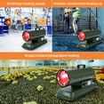 thumbnail image 3 of 80000 BTU Diesel Kerosene Forced Air Heater, Portable Space Heater with Thermostat Control & 4.8 gal Tank, Energy-Efficient Blower-Type, Olive Green, 3 of 7