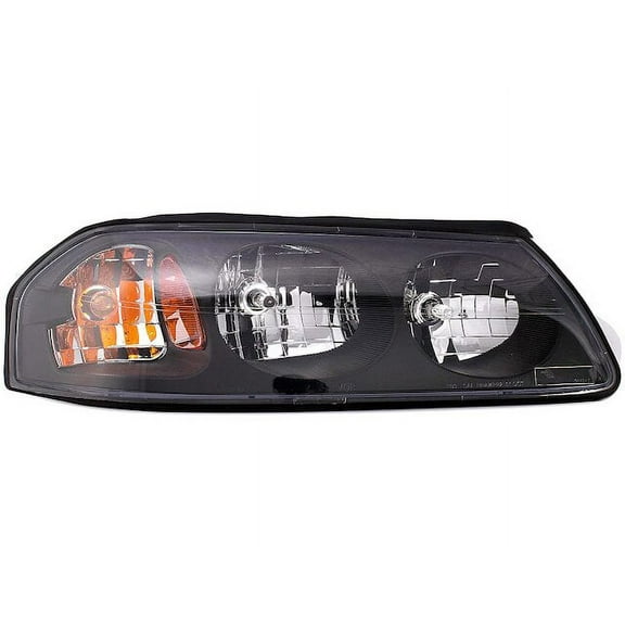 Right Passenger Side Headlight Assembly - Compatible with 2004 - 2005 Chevy Impala (From 2/6/2004)