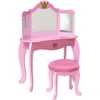 KidKraft Pink Princess Bedroom Vanity Set - 76125