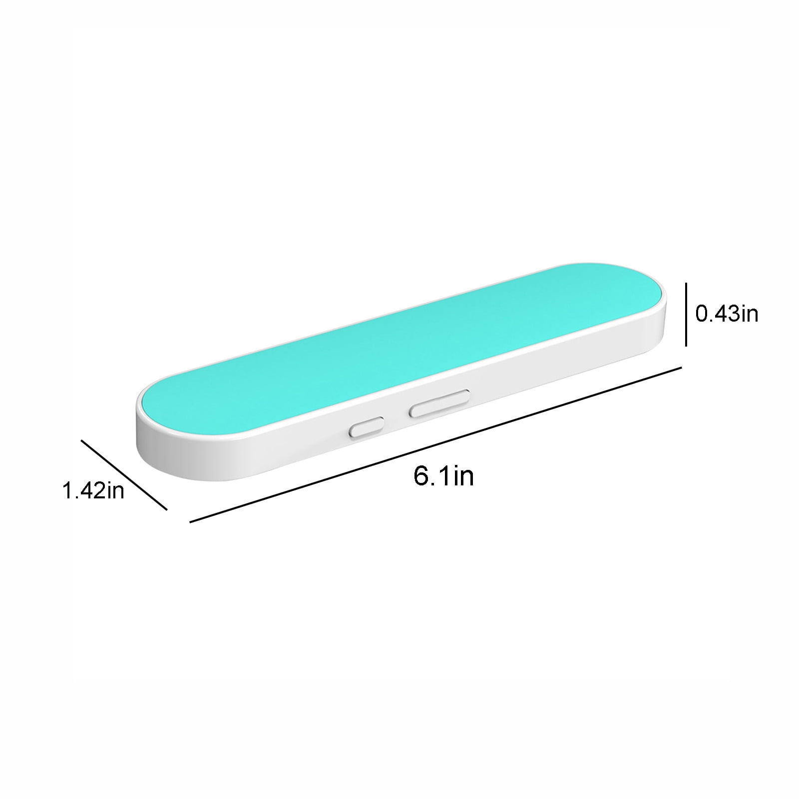 Wireless Earbuds, Bluetooth 5.3 Headphones Bass Stereo, Ear Buds with Noise Cancelling Mic LED Display, IP7 Waterproof in Ear Earphones, 36H Playtime for Laptop Pad Phones Sports Workout,Blue