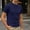 Navy Waffle Knit T-Shirts, variant on JOANKDMI Waffle Knit T-Shirts for Men Short Sleeve Casual Crew Neck Tops Lightweight Breathable Textured Basic Tees Everyday Comfort Fit Summer Activewear, M-5XL