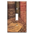 thumbnail image 1 of Assiettes d'Art - Assiette à Interrupteur de Livres - Toggle Simple, 1 of 4