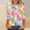 Multicolor, variant on Royisotas Easter Shirts for Women - Happy Easter 3/4 Sleeve Shirts Easter Bunny Graphic Tee Casual Easter Gift Tops