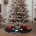 thumbnail image 3 of Lsque The Binding of Isaac Print Christmas Tree Skirt with Ties and Velcro,Xmas Holiday Decorations, Adjustable Tree Skirt-36", 3 of 6