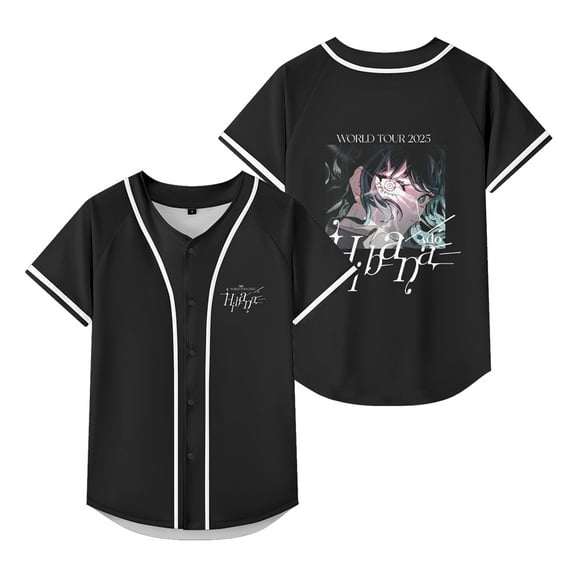 Ado Digital printed men's and women's fashionable street trend casual sports jacket thin baseball shirt