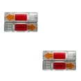 thumbnail image 1 of Wweixi 2pcs/set Convenient LED Truck Tail Light Bar For Truck Trailers With Easy 24v white cover 2Set, 1 of 6
