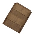 thumbnail image 1 of Advancent Bolsa de nailon para revistas, portador individual, resistente al agua, con férula, organizador de herramientas, soporte para acampar, de Marrón Advancent OD021822-02, 1 of 6