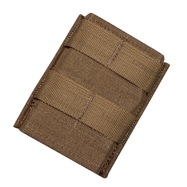 Advancent Bolsa de nailon para revistas, portador individual, resistente al agua, con férula, organizador de herramientas, soporte para acampar, de Marrón Advancent OD021822-02