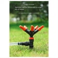 thumbnail image 4 of Rociador Automático con Boquilla Giratoria de 360 Grados para Regar Flores, Verduras, Tuberías de Agua y Riego de Césped de Jardín, 4 of 9