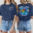 thumbnail image 2 of CHENge Autism Awareness Sunflower Men Women Autism ASD ADHD Sunflower T-Shirt, 2 of 6