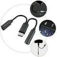thumbnail image 2 of Adaptadores de audio tipo C, convertidores de auriculares, 2 unidades, transferencia de carga, portátil, tipo C, 2 of 6
