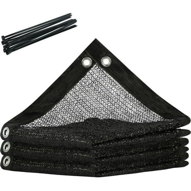 30% Black Shade Cloth Custom Size 3FT x 24FT Mesh Tarp with Grommets for Garden Patio, Plant Shading, Greenhouse, Pergola, Chicken Coop, Dog Kennel, Lawn (We Make Custom Size)