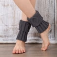 thumbnail image 5 of Ticikt Thermal Leg Warmers Ankle Boot Socks Non Covers Cozy Knitted Boot for Winter Outdoor Activities and Daily Wear with Comfort Stretch Fit and Warm, 5 of 9
