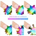 thumbnail image 2 of French Tip Manicure Tool French Nail Trimmer Nail Guides French Nail Cutter Stainless Steel, 2 of 5