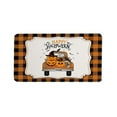 Gelren Clearance Sale！ Area Rug Halloween Pumpkin Floor Mats Holiday