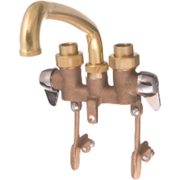 UNION BRASS LAUNDRY FAUCET W/CLAMPS