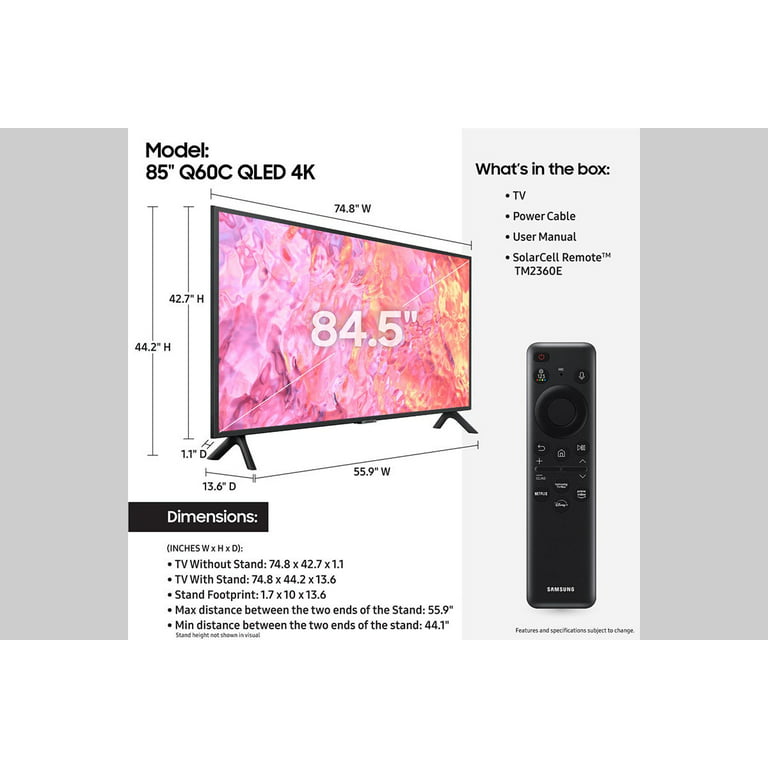 Samsung 85in 4k Tv : Target