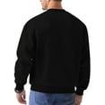 thumbnail image 3 of GENTS BLISS Crew Neck Men Sweatshirts Fleece Long Sleeve Shirts for Men Casual Pullover Sweatshirts for Men, 3 of 5
