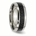 thumbnail image 4 of Titanium Polished w/Black Carbon Fiber Inlay 8mm Band Size 13, 4 of 6